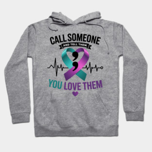 Ribbon Suicide Prevention Suicide Awareness Hoodie