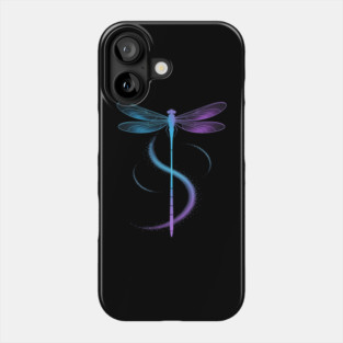 Suicide Prevention Awareness Warrior Teal Purple Dragonfly Phone Case