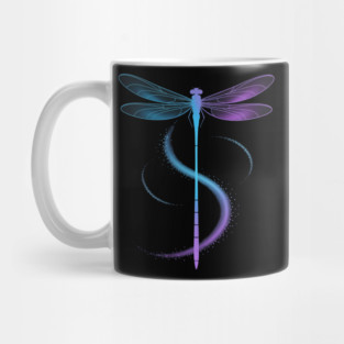 Suicide Prevention Awareness Warrior Teal Purple Dragonfly Mug