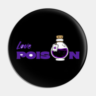 Love Poison T-Shirt – Cute Potion Bottle Graphic Tee Pin