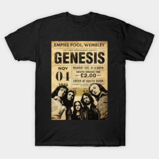 Genesis Rock Band T-Shirt