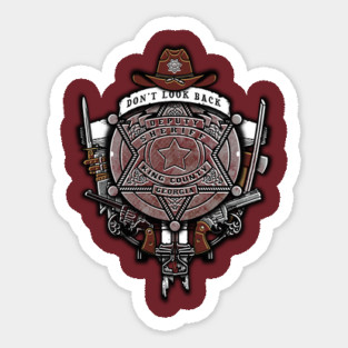 The Walking Crest Sticker