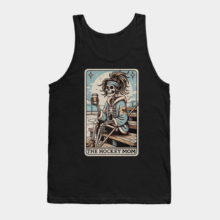 The Hockey Mom Tarot Card Tank Top