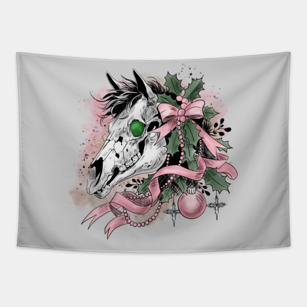 Mari Lwyd Tapestry by H. R. Sinclair