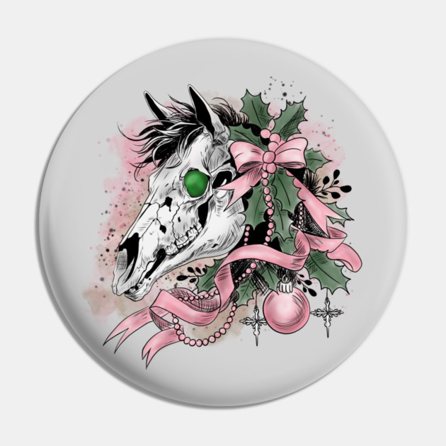 Mari Lwyd Pin by H. R. Sinclair