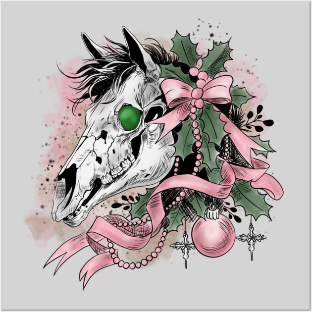 Mari Lwyd Wall Art by H. R. Sinclair