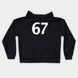 Six Seven 67 6 7 Kids Hoodie