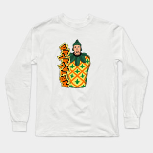 Mr. Talalaa - Pineapple Character Long Sleeve T-Shirt