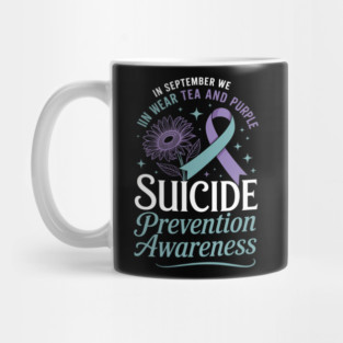 Womens 988 Suicide Prevention Awareness Semi Colon Mental Health Mug