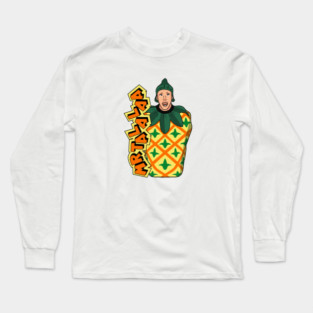 Mr. Talalaa - Pineapple Character Long Sleeve T-Shirt