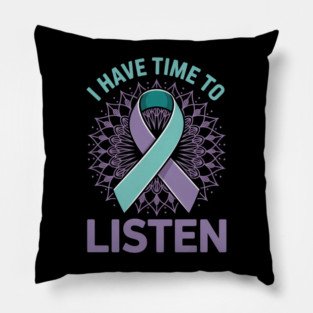 Your Life Matters Suicide Awareness Counselors Therapist Pillow