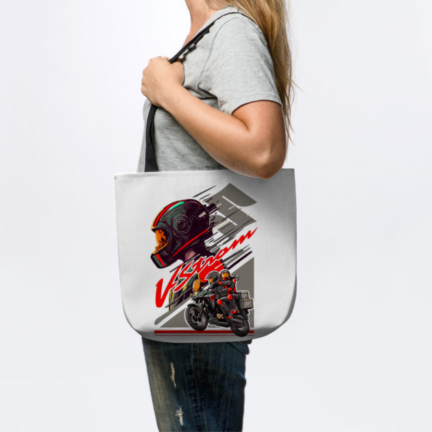 Suzuki V-Strom Adventure Motorcycle Art by monsalveautos