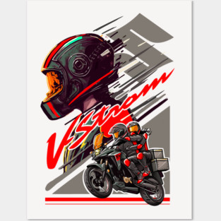 Suzuki V-Strom Adventure Posters and Art