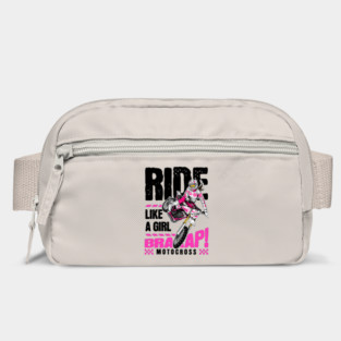 Ride girl dirt bike motocross Bag