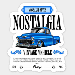 classic chevrolet truck Sticker