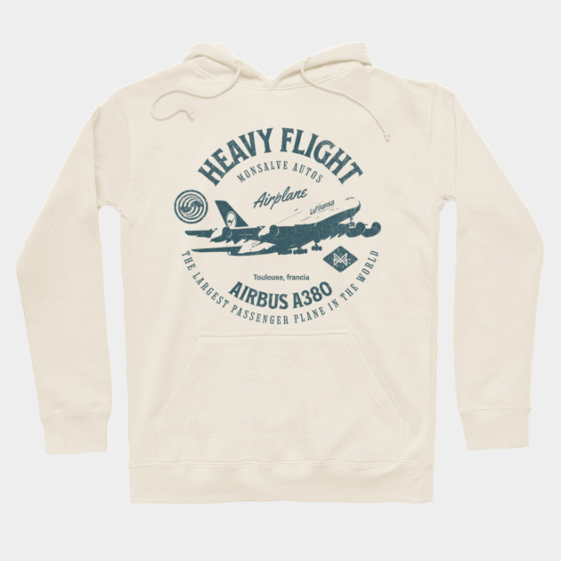 Airbus A380 Hoodie by monsalveautos