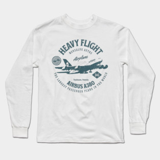 Airbus A380 Long Sleeve T-Shirt