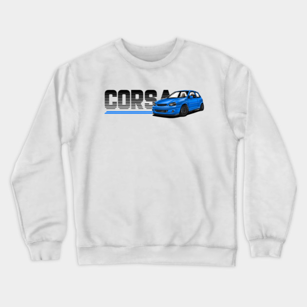 Chevrolet Corsa | Opel Corsa Crewneck Sweatshirt by monsalveautos