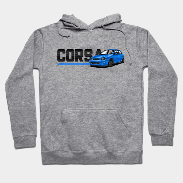 Chevrolet | Opel CORSA | Automotive Apparel & Decor Hoodie by monsalveautos