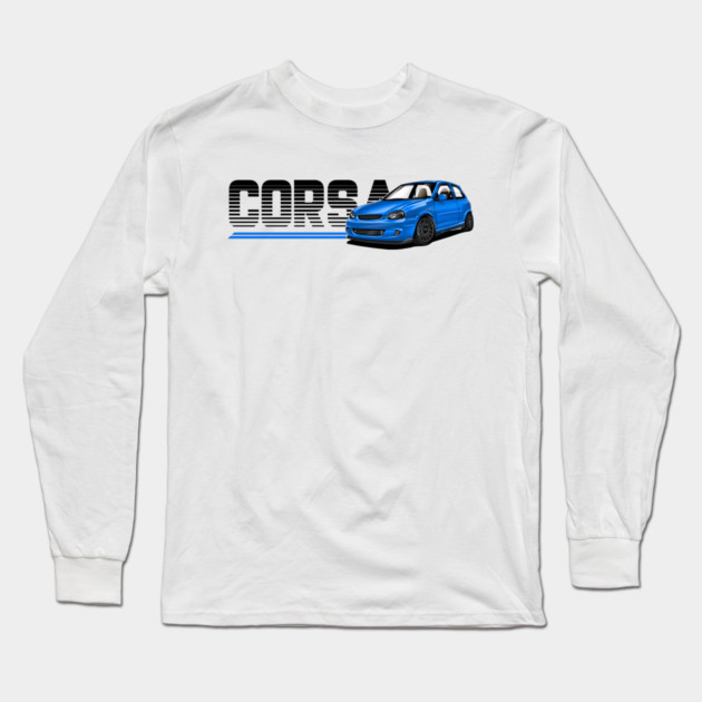 Chevrolet Corsa | Opel Corsa Long Sleeve T-Shirt by monsalveautos