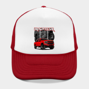 Ford Raptor red Hat