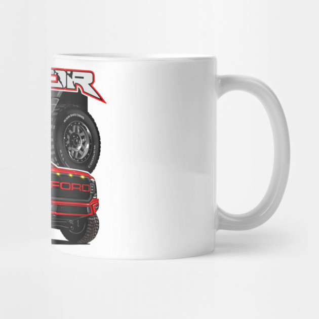 Ford Raptor red by monsalveautos