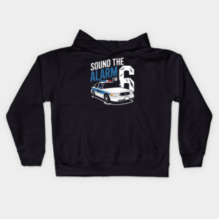 Sound The Alarm I'm 6 Kids Hoodie