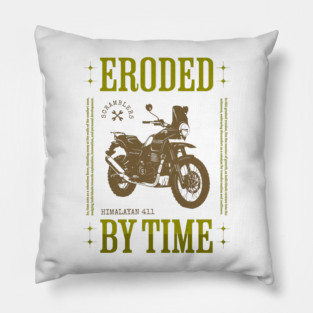 scrambler motorcycle ROYAL ENFIELD HIMALAYAN 411 Pillow