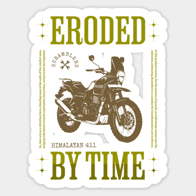 ROYAL ENFIELD SCRAMBLER Sticker by monsalveautos