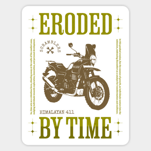 ROYAL ENFIELD SCRAMBLER Magnet by monsalveautos