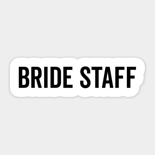 Bride Staff Sticker by Frank Ring
