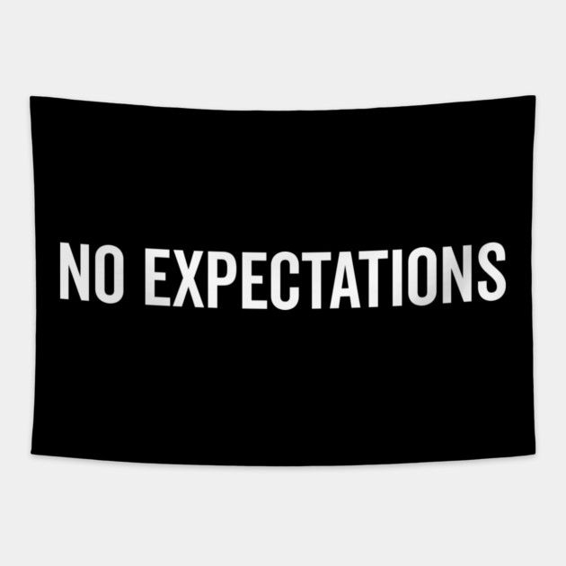 No Expectations Tapestry by Frank Ring