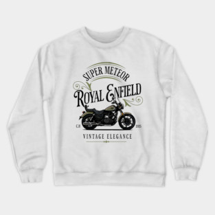 vintage elegance ROYAL ENFIELD SUPER METEOR 650 Crewneck Sweatshirt