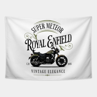 vintage elegance ROYAL ENFIELD SUPER METEOR 650 Tapestry