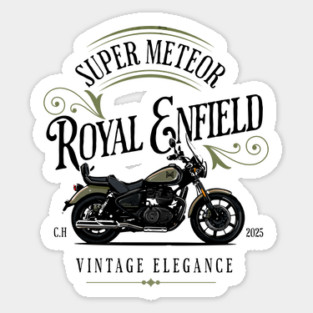 ROYAL ENFIELD SUPER METEOR Sticker