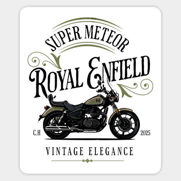ROYAL ENFIELD SUPER METEOR Magnet by monsalveautos