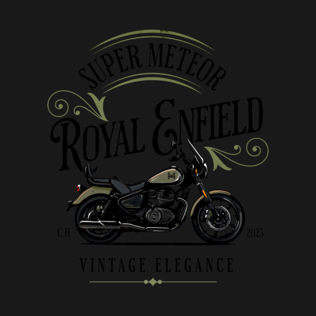 vintage elegance ROYAL ENFIELD SUPER METEOR 650 by monsalveautos