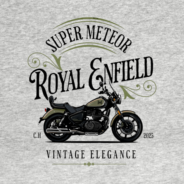 vintage elegance ROYAL ENFIELD SUPER METEOR 650 by monsalveautos