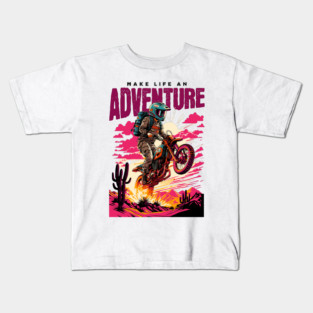 motocross adventure Kids T-Shirt