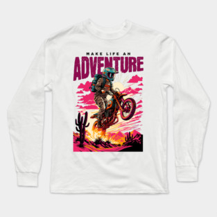 motocross adventure Long Sleeve T-Shirt