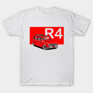 drawing renault 4 T-Shirt