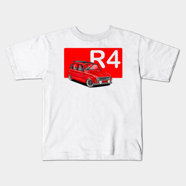 renault 4 Kids T-Shirt by monsalveautos