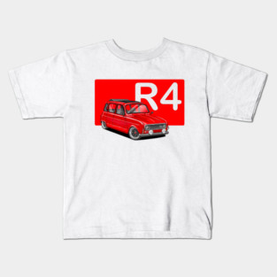 drawing renault 4 Kids T-Shirt
