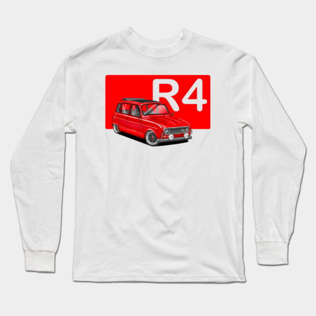 renault 4 Long Sleeve T-Shirt by monsalveautos