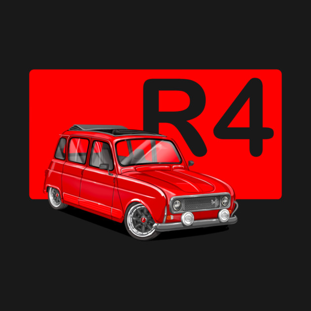 drawing renault 4 by monsalveautos