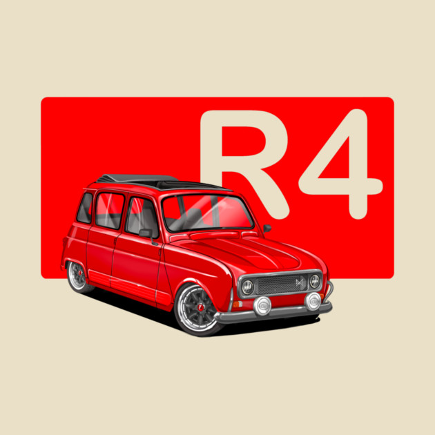 drawing renault 4 by monsalveautos