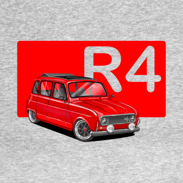 drawing renault 4 by monsalveautos
