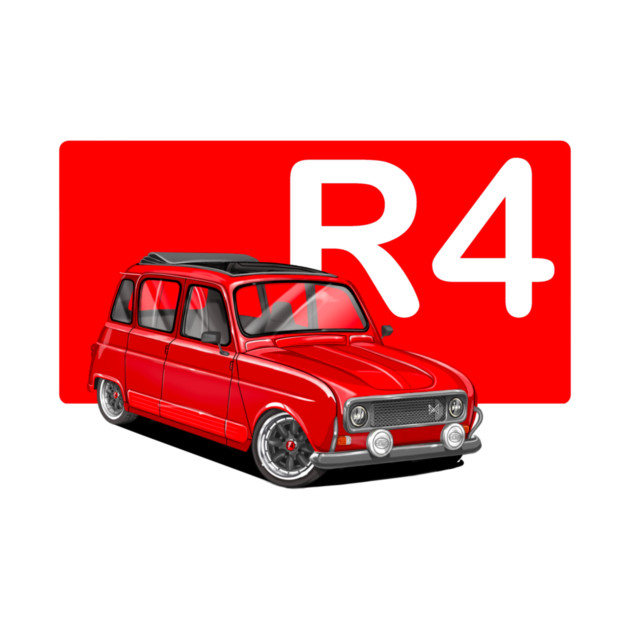 drawing renault 4 by monsalveautos