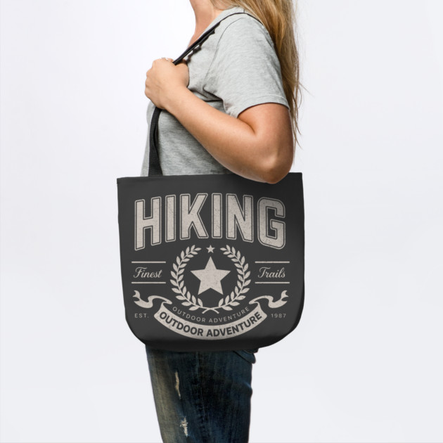 Hiking Finest Trails Classic Badge by Vinokurio