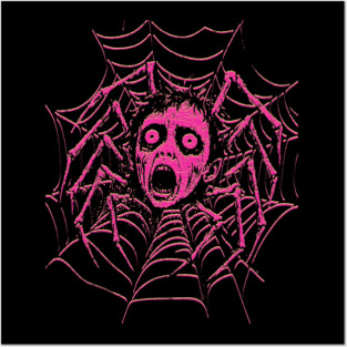 Vintage Punk T-shirt Creepy Doll Head Spider Graphic Black Tee Emo Punk Teen Spiked Collar Shirt Alt Fashion Gift Punk Rock Shirt Unisex Sweatshirt Hoodie Posters and Art